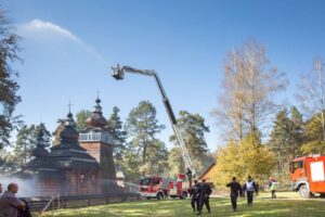 Ćwiczenia Służb Mundurowych Skansen Sanok 2018